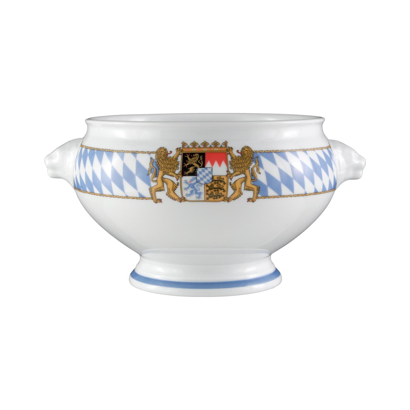 Seltmann Weiden Löwenkopfterrine mit Deckel Compact Bayern 3 l