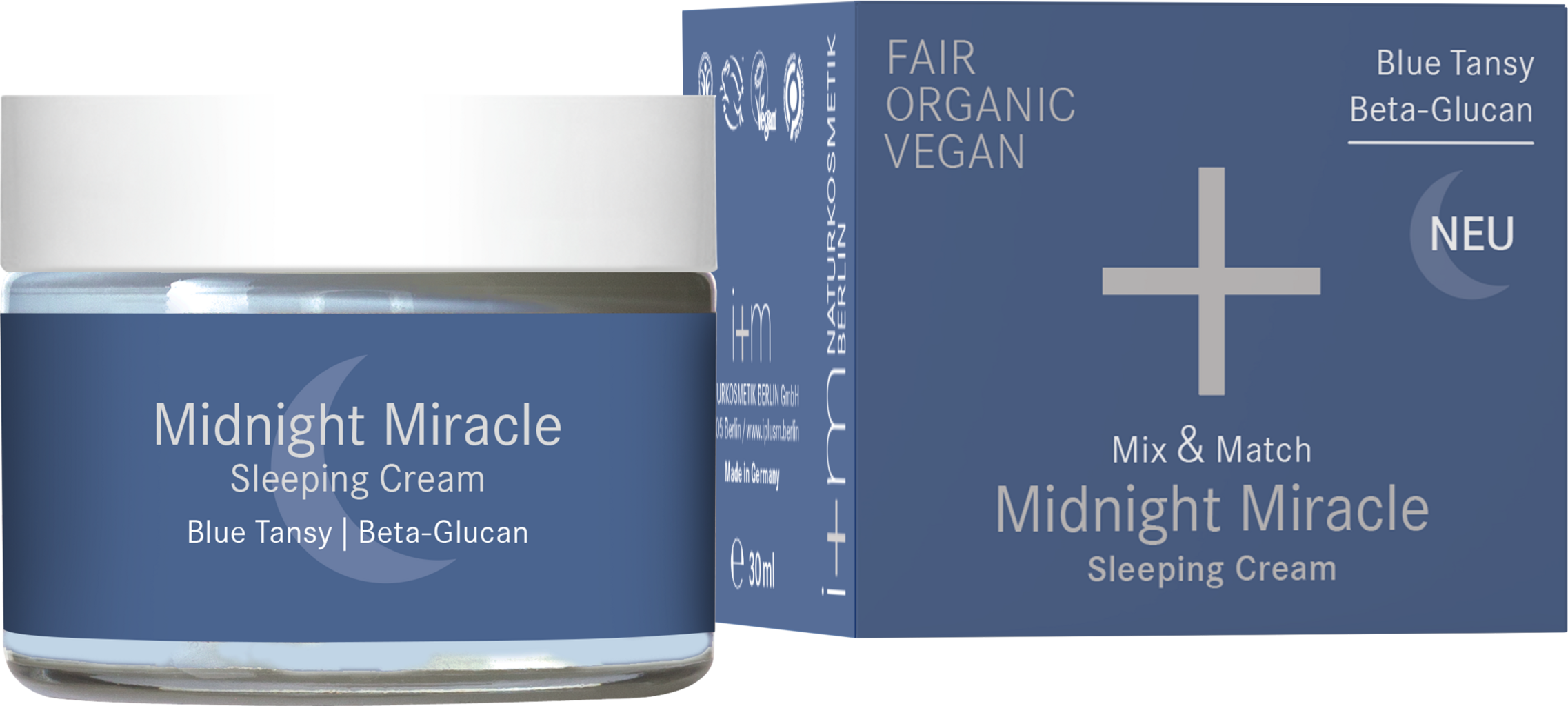 i+m  Mix & Match Midnight Miracle Sleeping Cream, 30 ml