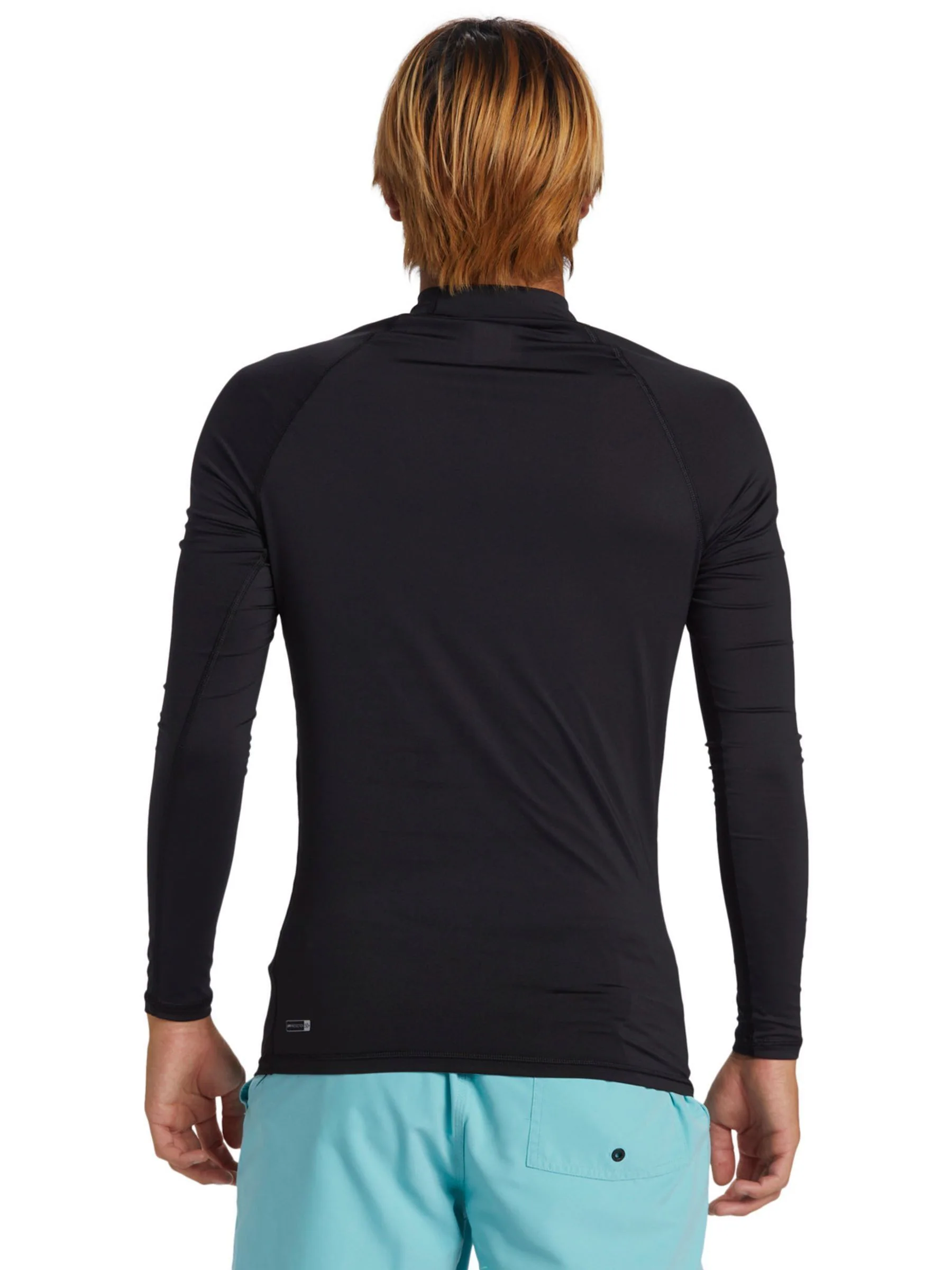 Zwart - Quiksilver surfhemdje met lange mouwen