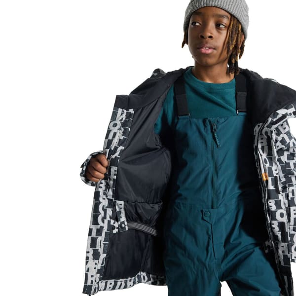 Veste snowboard BURTON KD SKIMMER JACKET LINED LETTERS