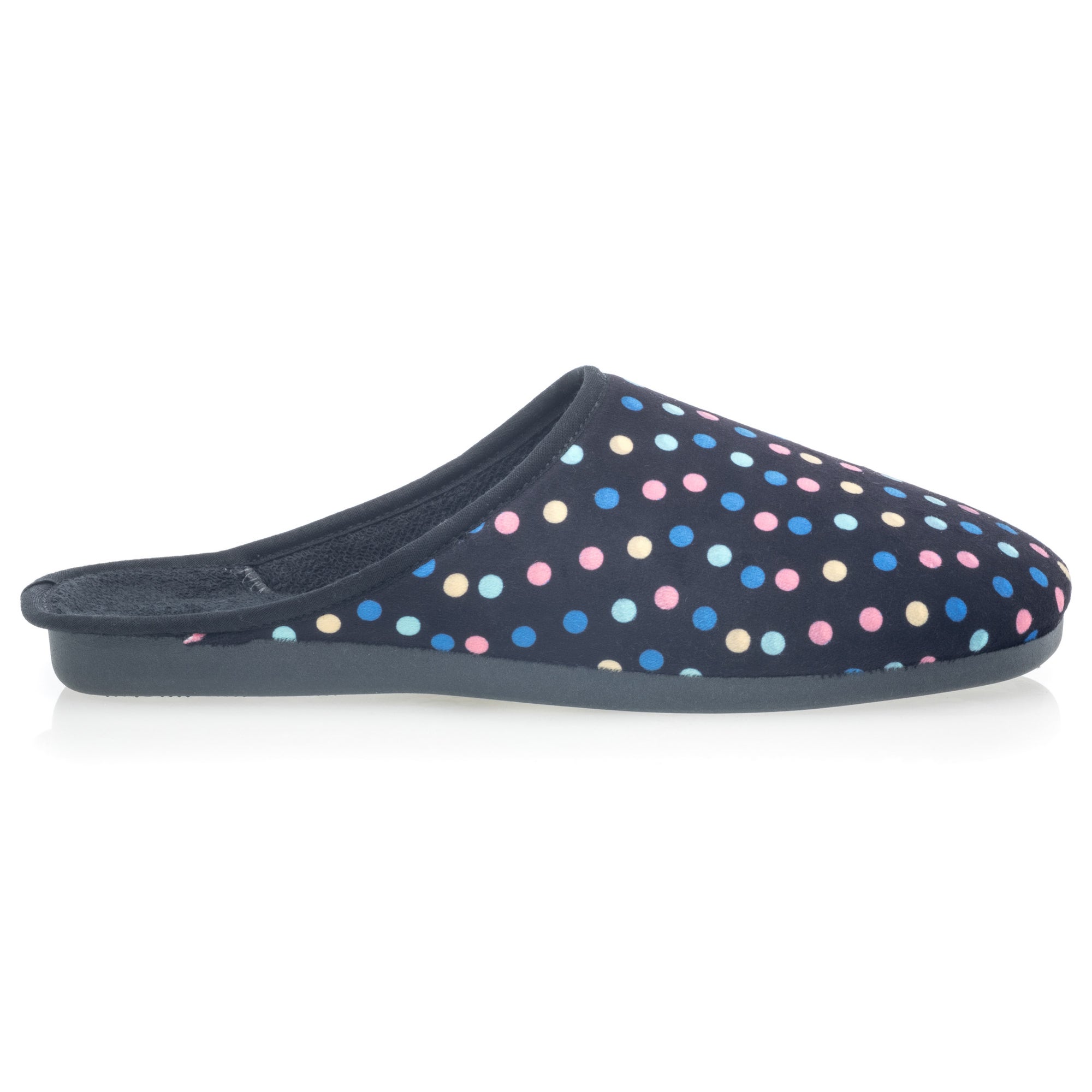 Pantoufles mules Femme noir
