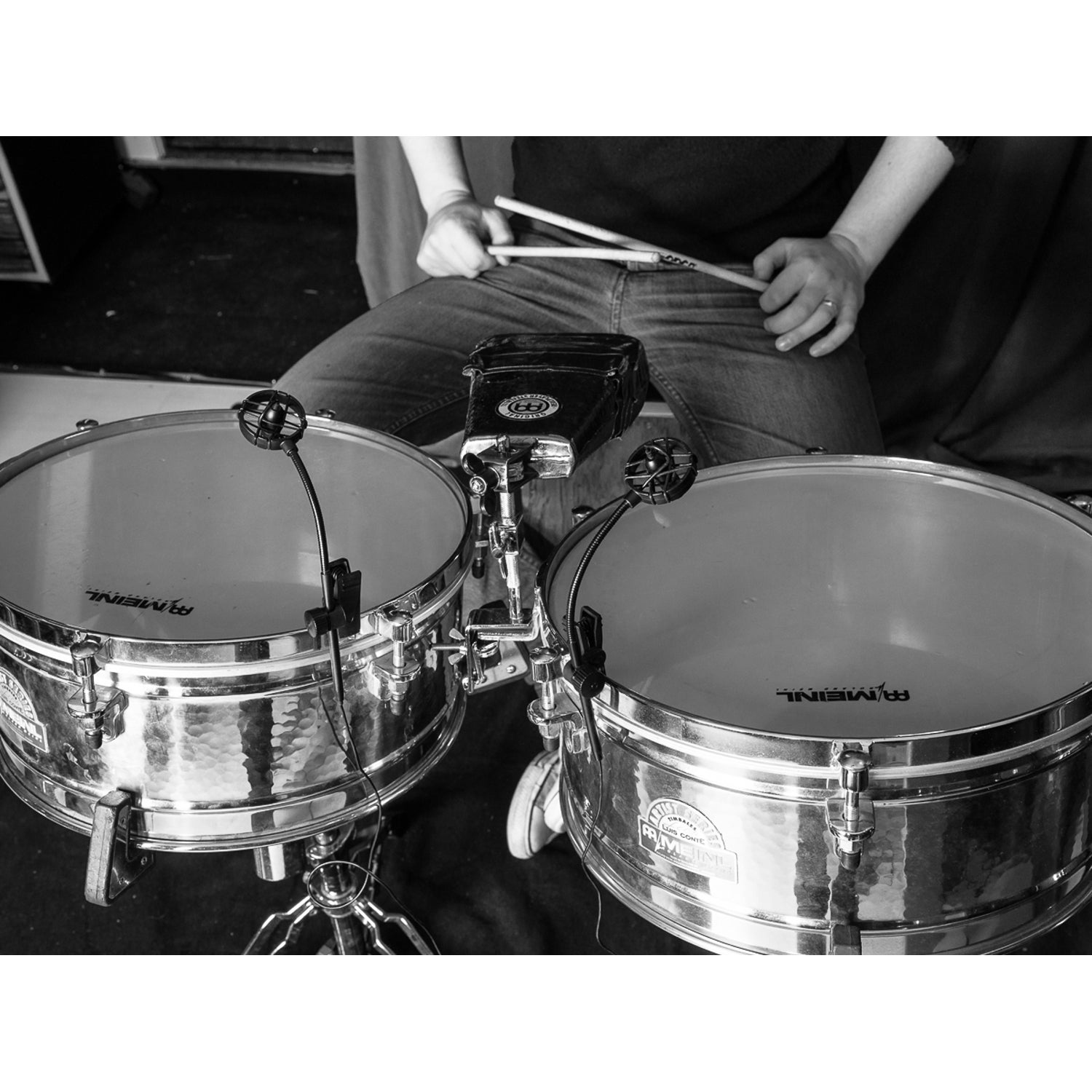 Prodipe PL21 Salmiéri drie microfoons voor percussie