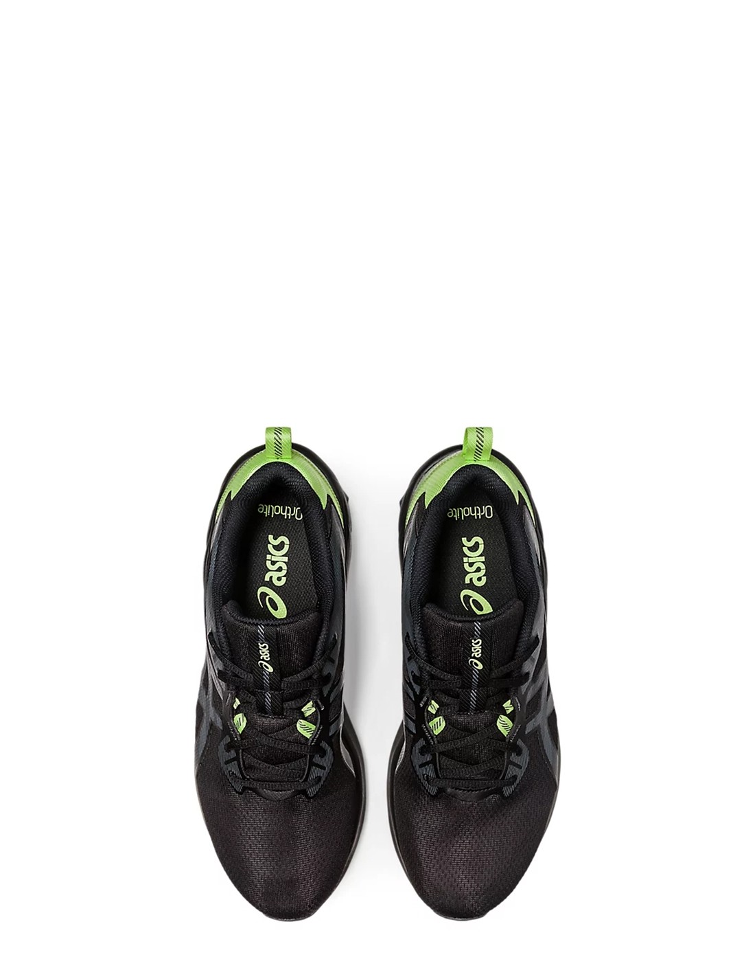 asics sneakers running homme gel-quantum 90 IV noir/vert