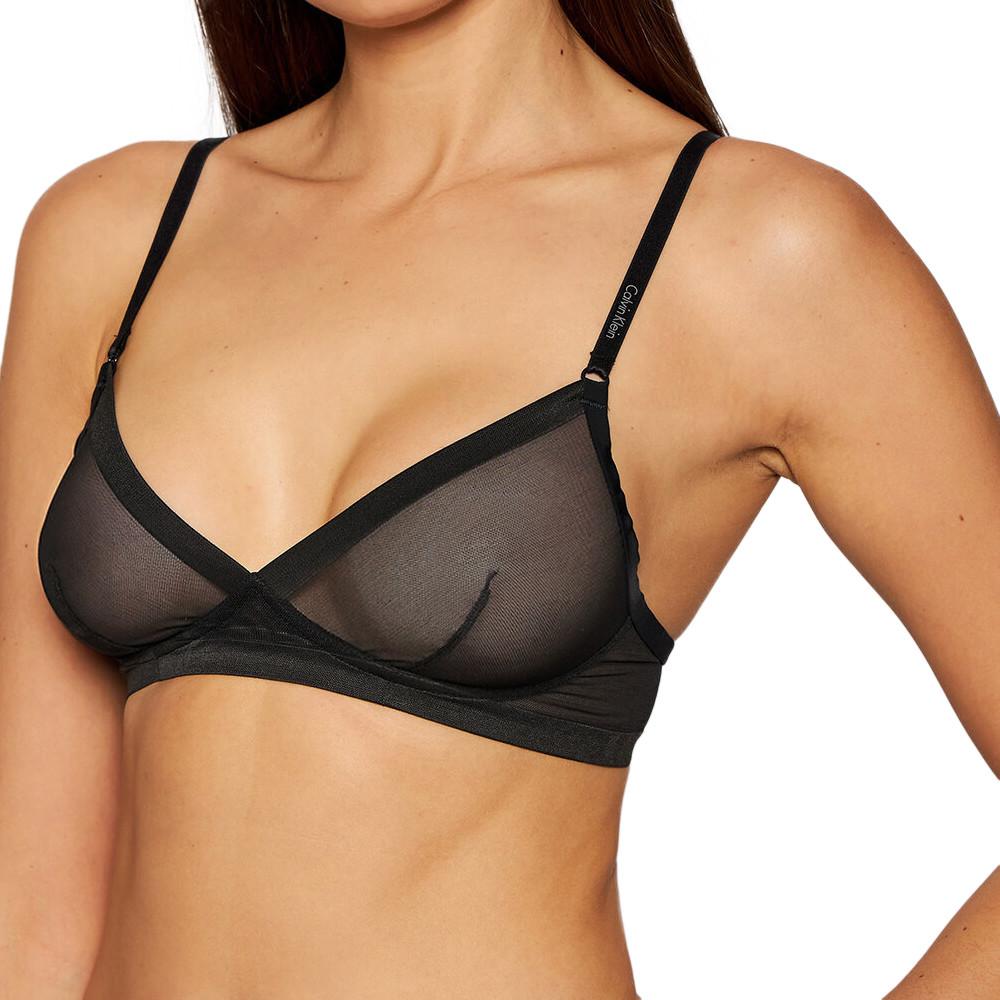 Calvin Klein Jeans Soutien-gorge triangle Noir Femme Calvin Klein