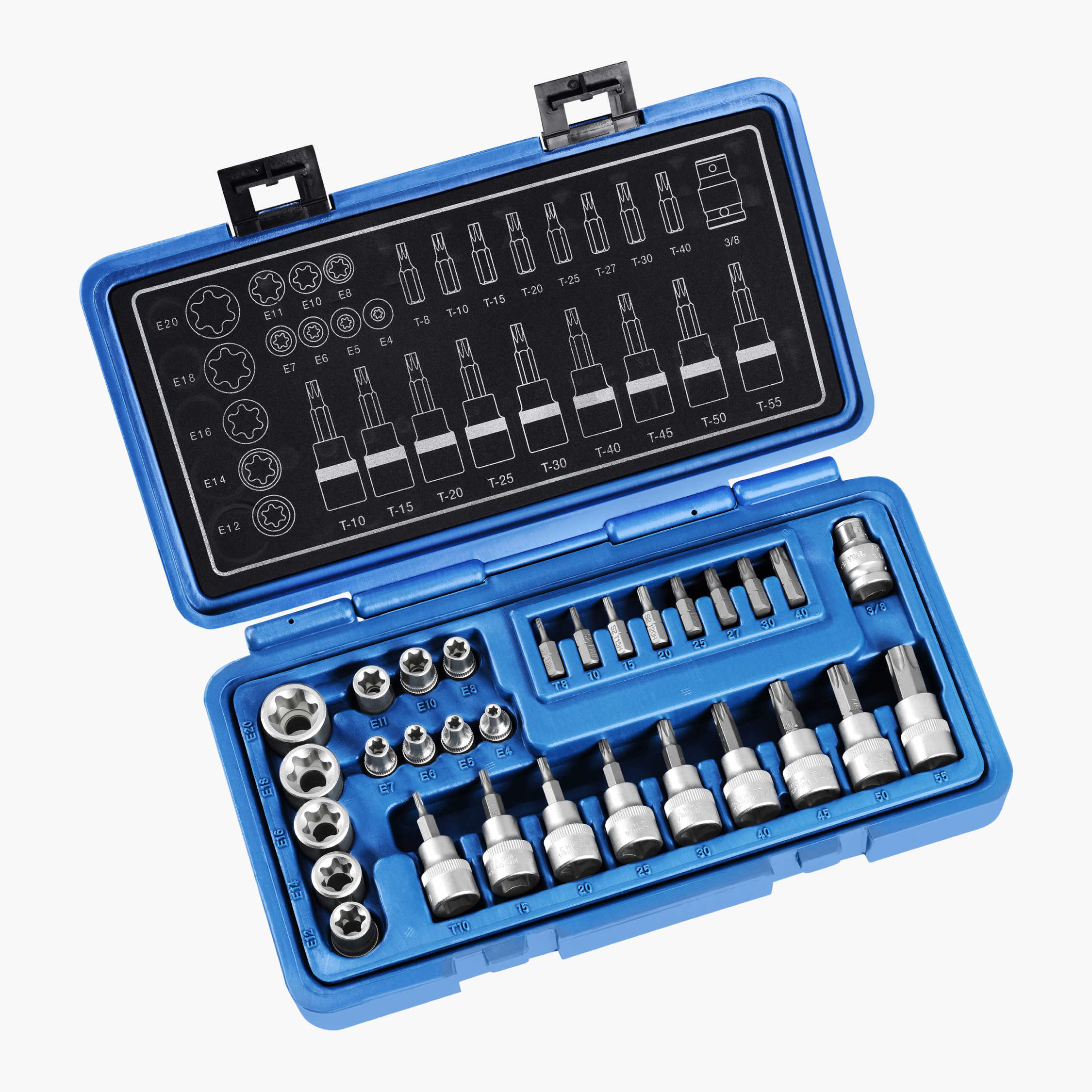 BITS- OG PIPESETT, TORX