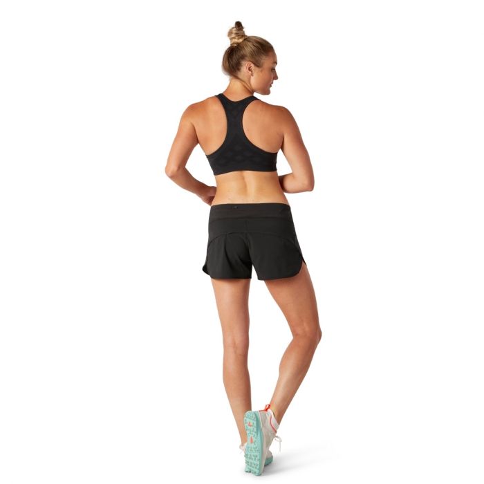 Smartwool Dame Undertøj og basislag Merino Sport Seamless Racerback Bra Sort