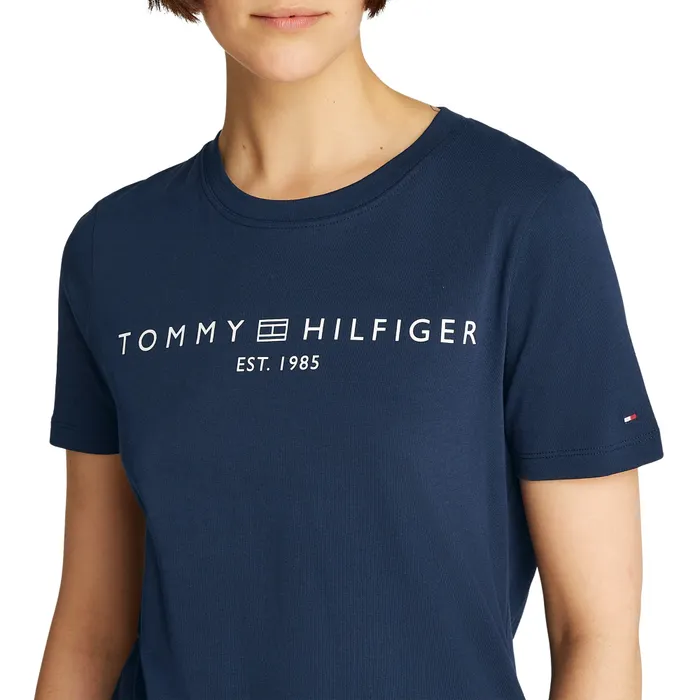 Tommy Hilfiger Regular Corp Logo Shirt Dames