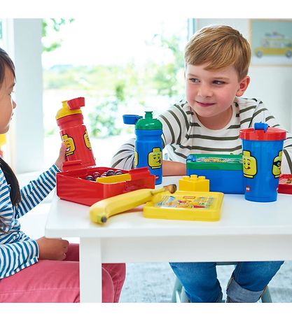 LEGO® Storage Brotdose/Trinkflasche - Iconic Junge - Grün/Blau