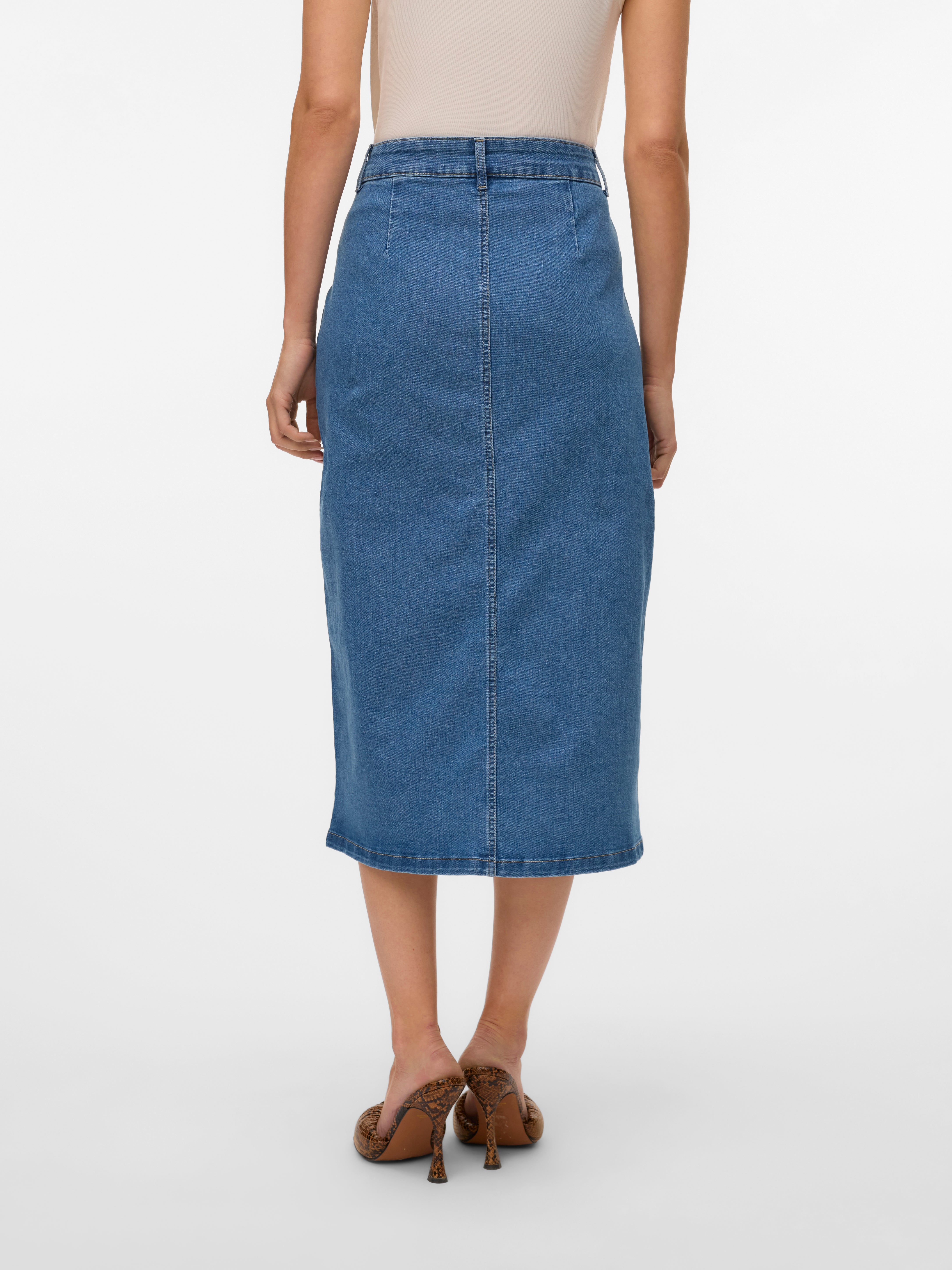 VMNATTY Mid waist Midi-rok