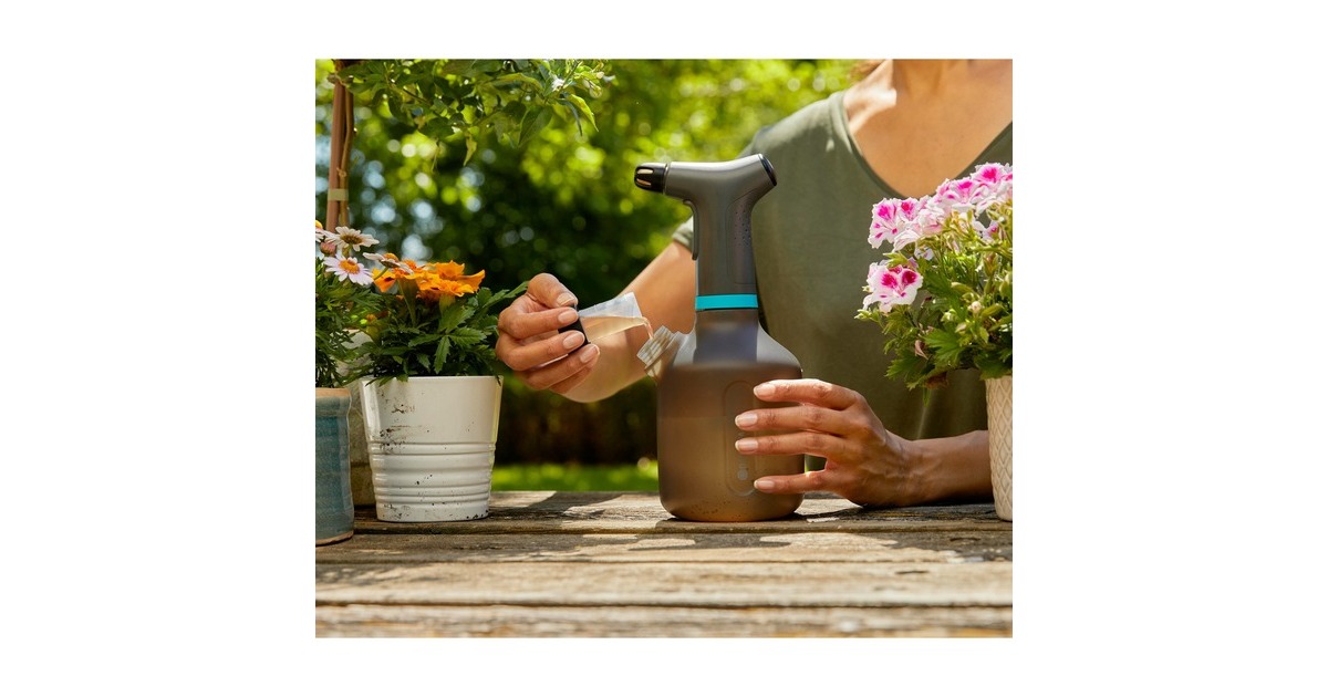 GARDENAPlantenspuit 1 l EasyPump  (Grijs, 11114-20)