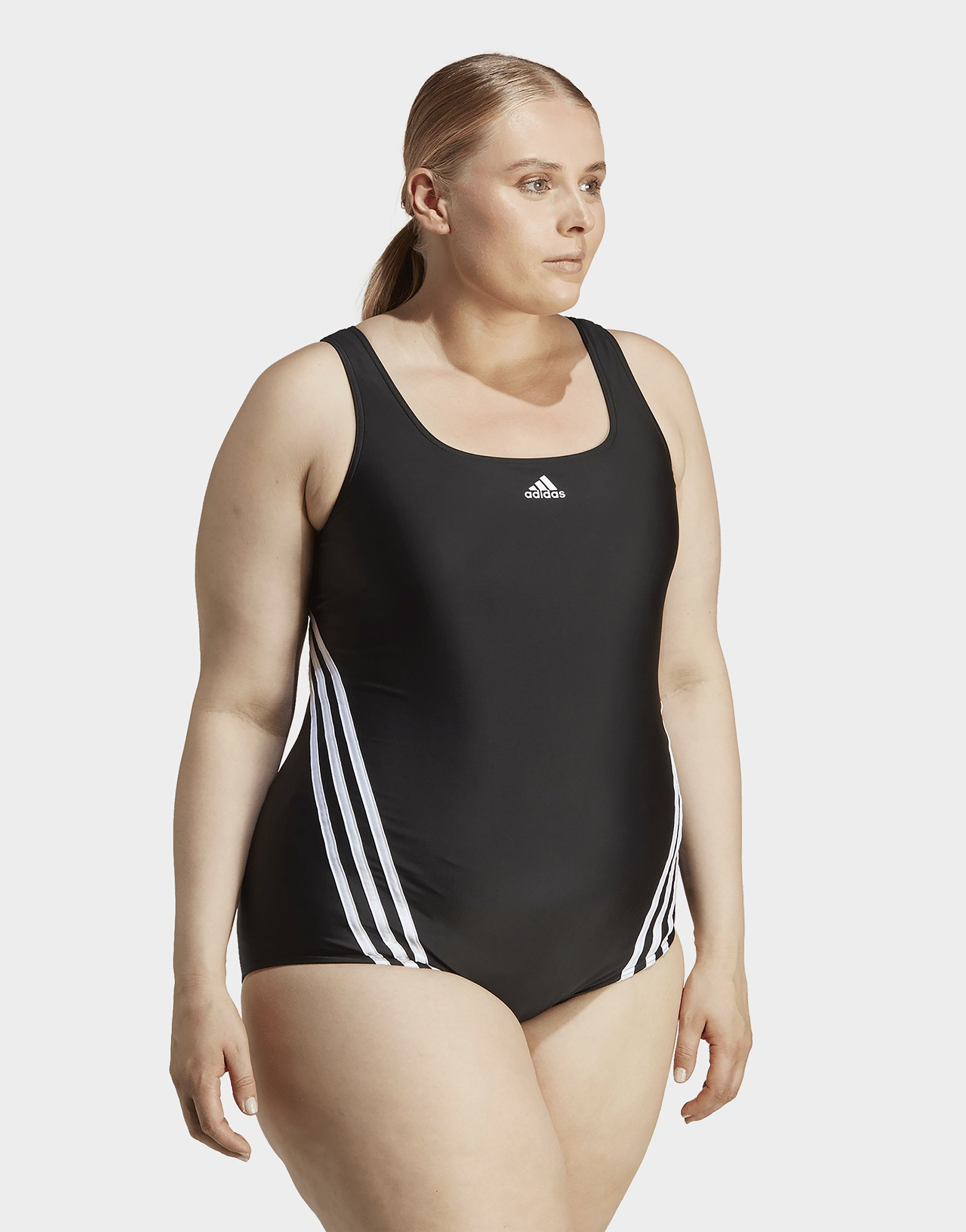 adidas Maillot de bain 3-Stripes (Grandes tailles)