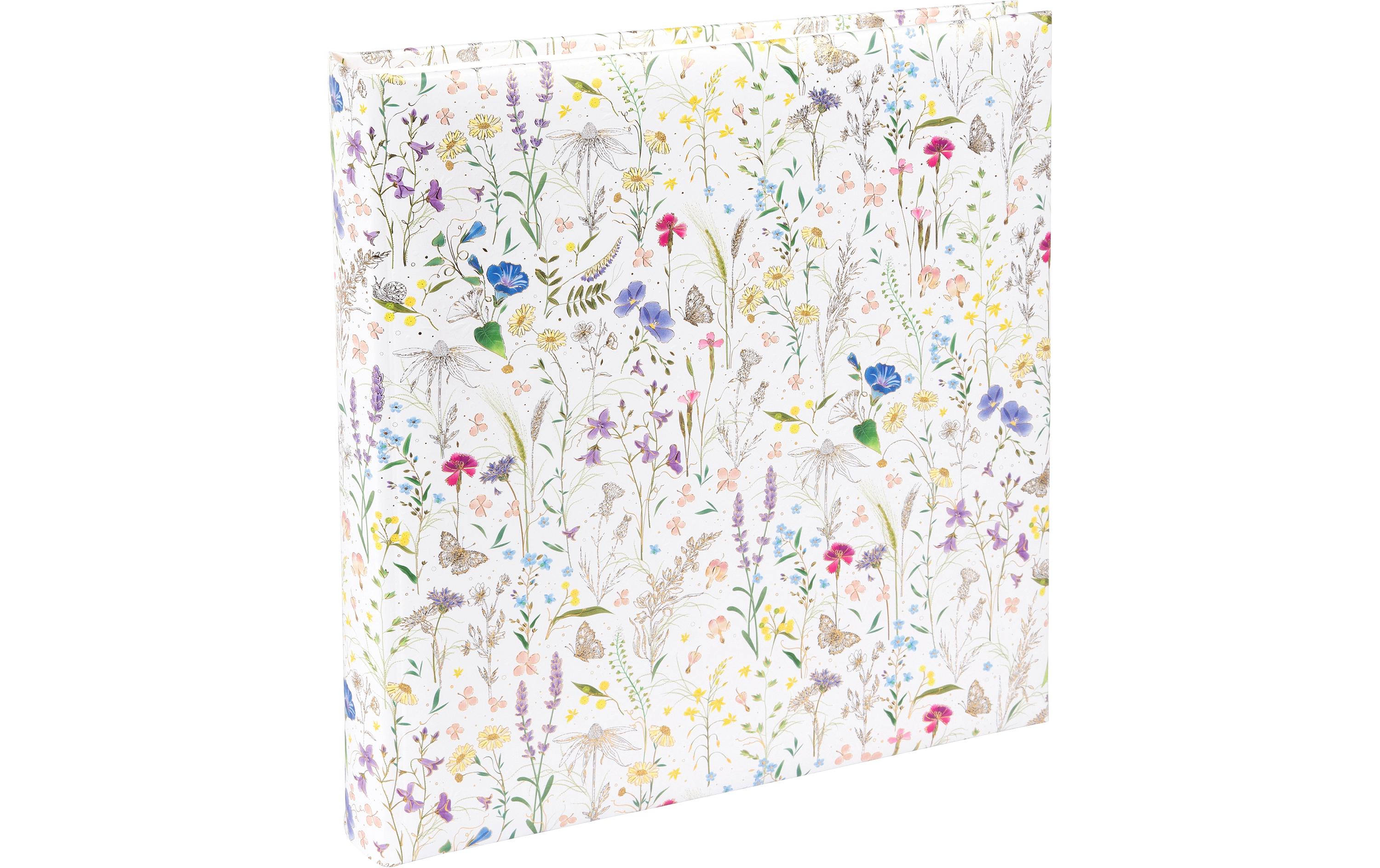 Fotoalbum Summer Meadow white, 30 x 31 cm, 60 SeitenFotoalbum für bis zu 224 Fotos im üblichen 10 x 15 cm Format