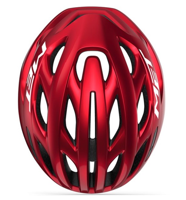 Met Met Estro MIPS Cykelhjelm - Rød Metal