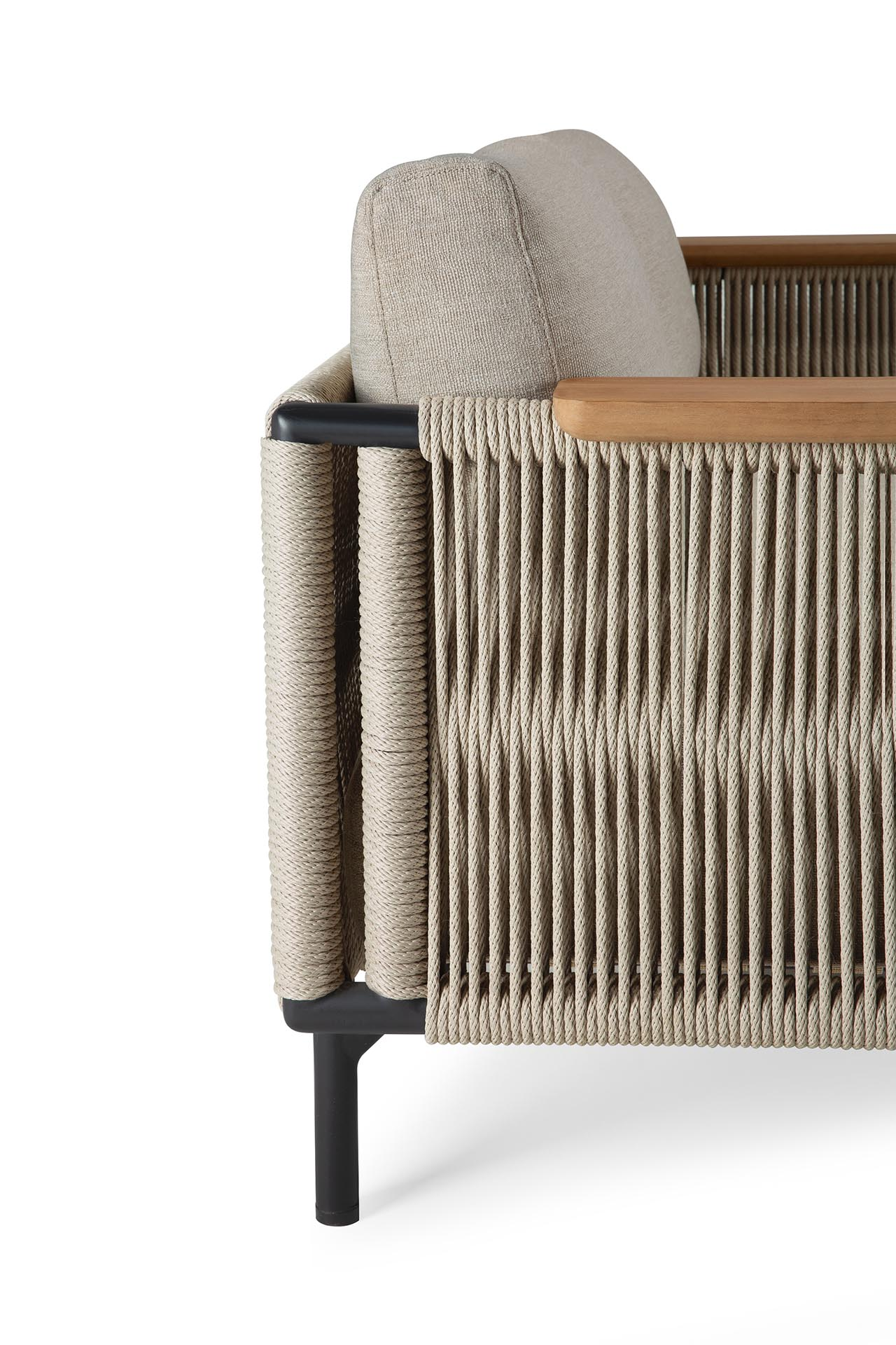Ethnicraft - Outdoor - Corbey bank 2 seat - oyster