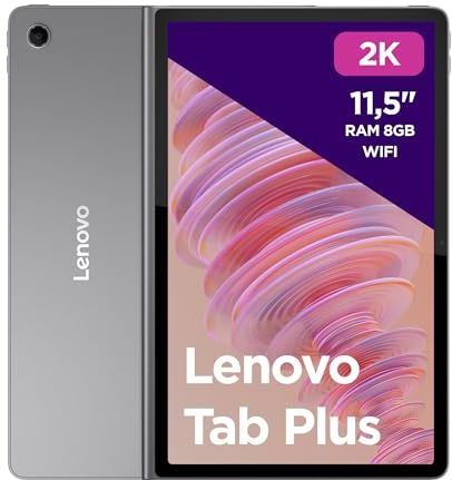 Lenovo - Tab Plus - Tablet - Luna Grey - 11,5 inch - 8 GB RAM - 128 GB Geheugen - Android 13