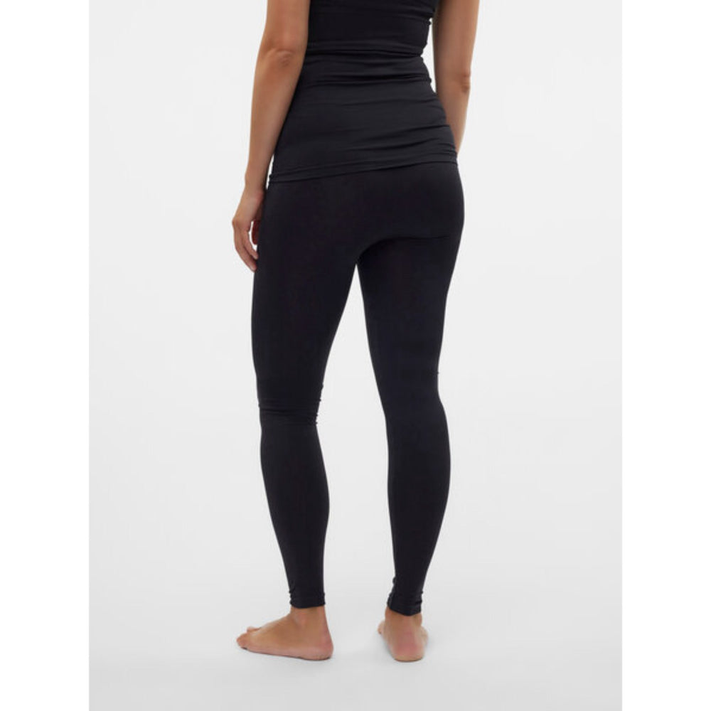 Køb Mama;licious Black Tia Jeanne Leggings Noos