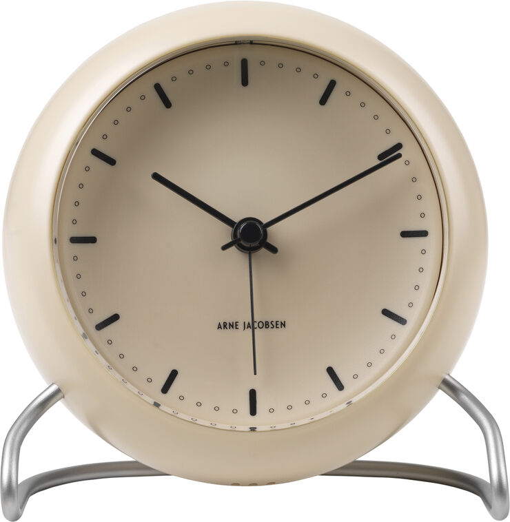 Arne Jacobsen Clocks City Hall Bordur Ø11 cm sandy beige Sand