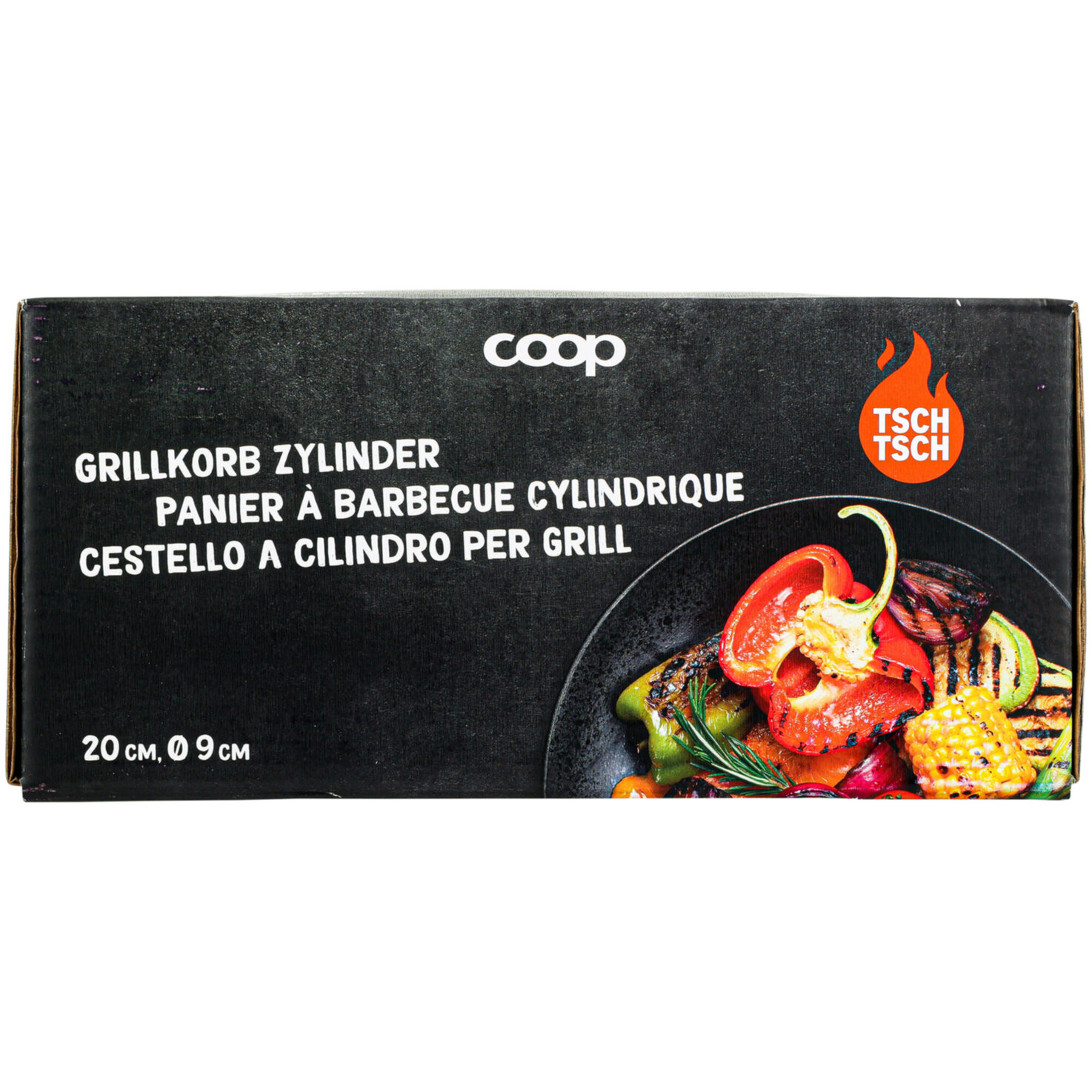 Grillkorb Zylinder 20cm x Ø 9cm TSCH TSCH