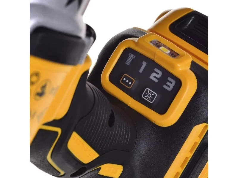 DeWALT DCF900P2T-QW, Momentnøgle, Børstefri, Sort, Gul, 1/2