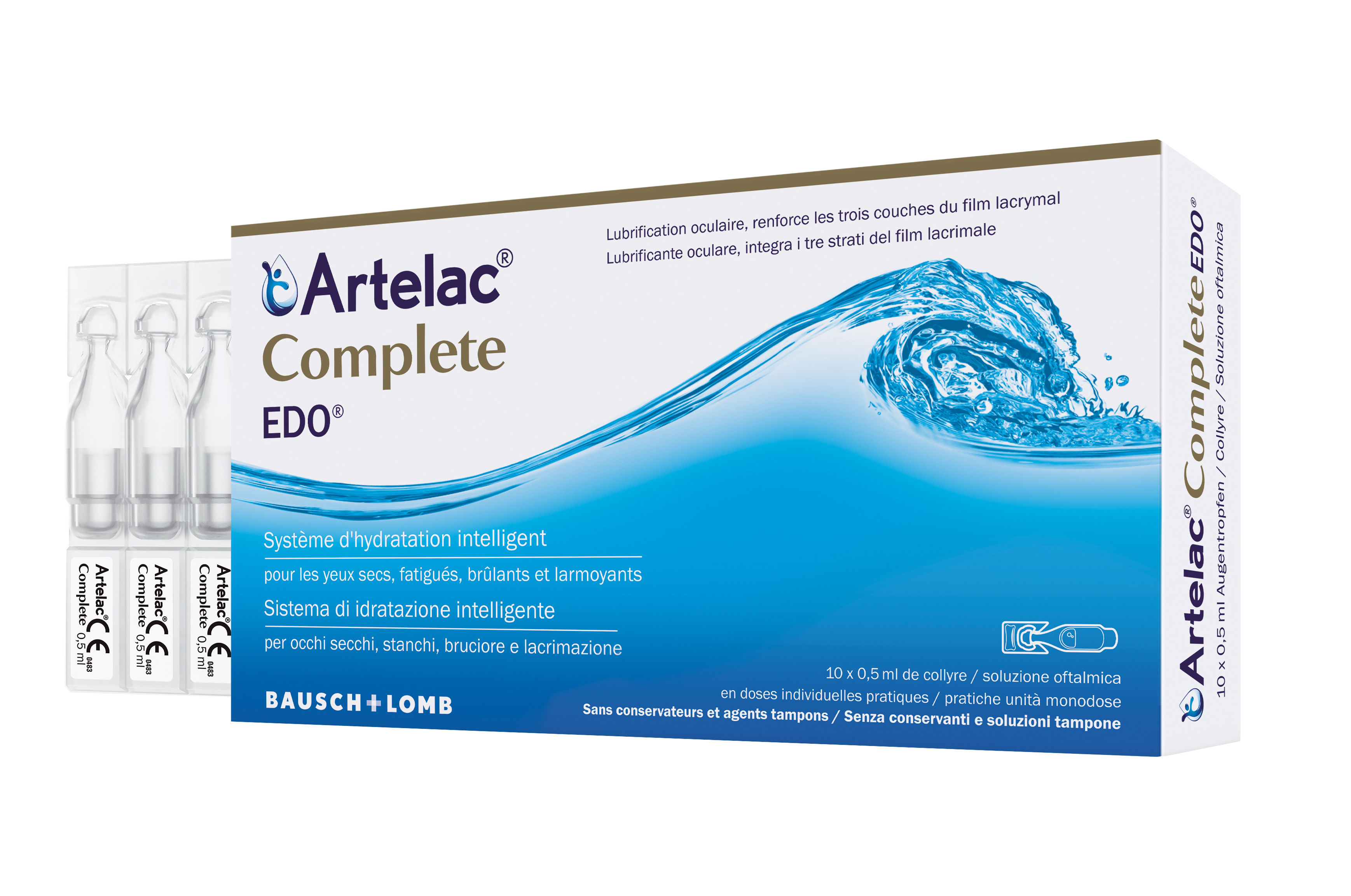 ARTELAC Complete EDO Gtt Opht Monodos 0.5 ml