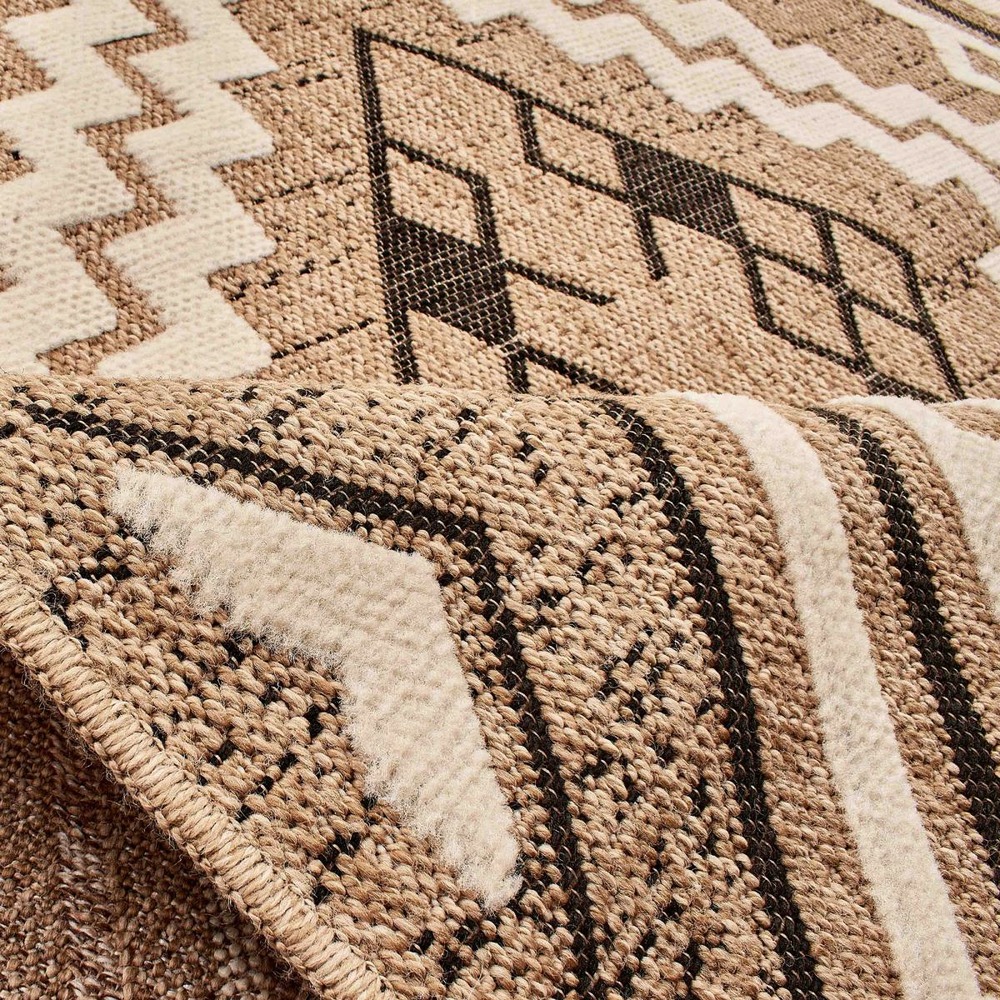 Tapis extérieur noir 60x180 cm