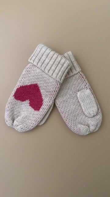 Ullvotter m/ tommel – 100% Merino | Jacquard Mittens Towsi