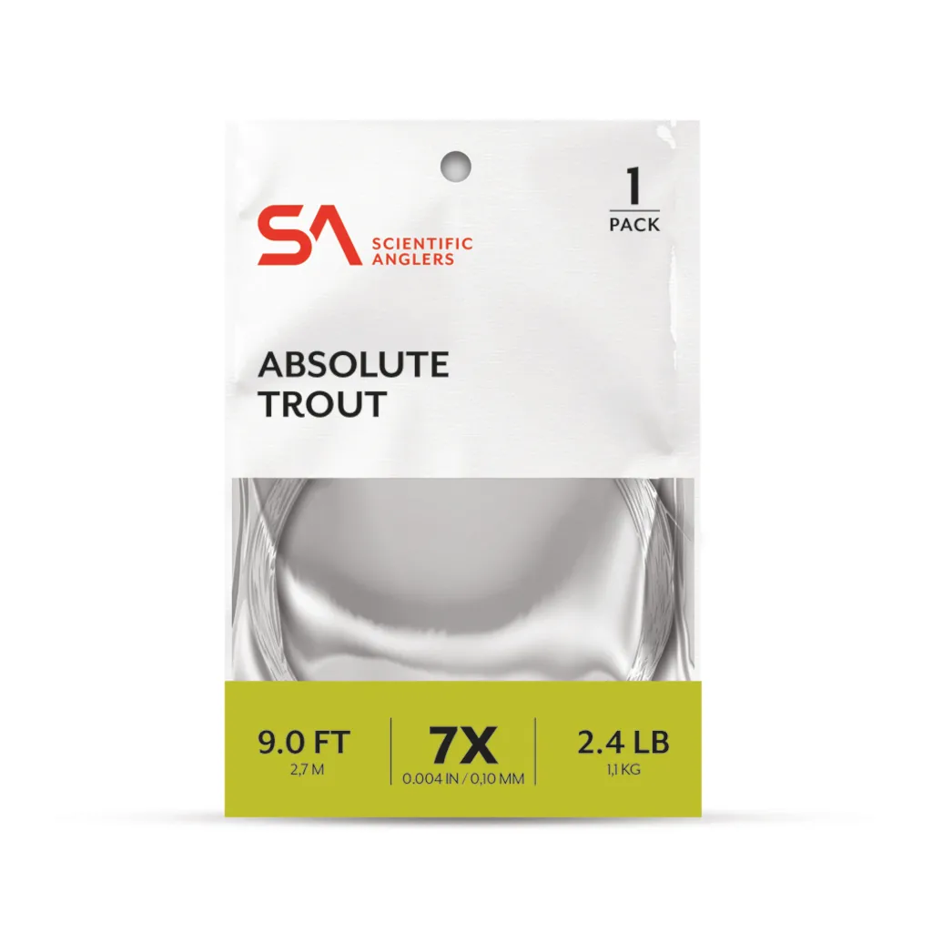 Scientific Anglers Sa Absolute Trout Leader