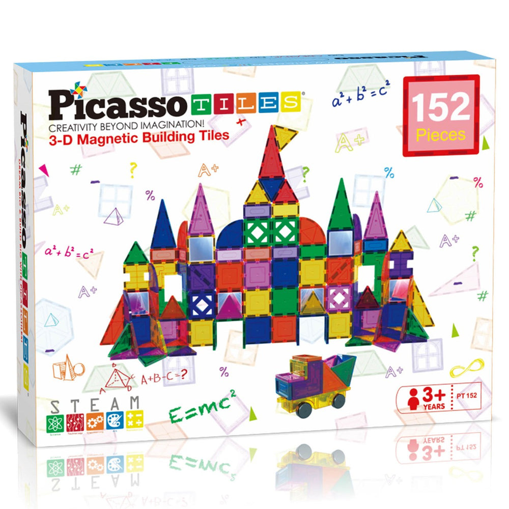 Køb Picasso Tiles 152pc Magnetic Tiles set