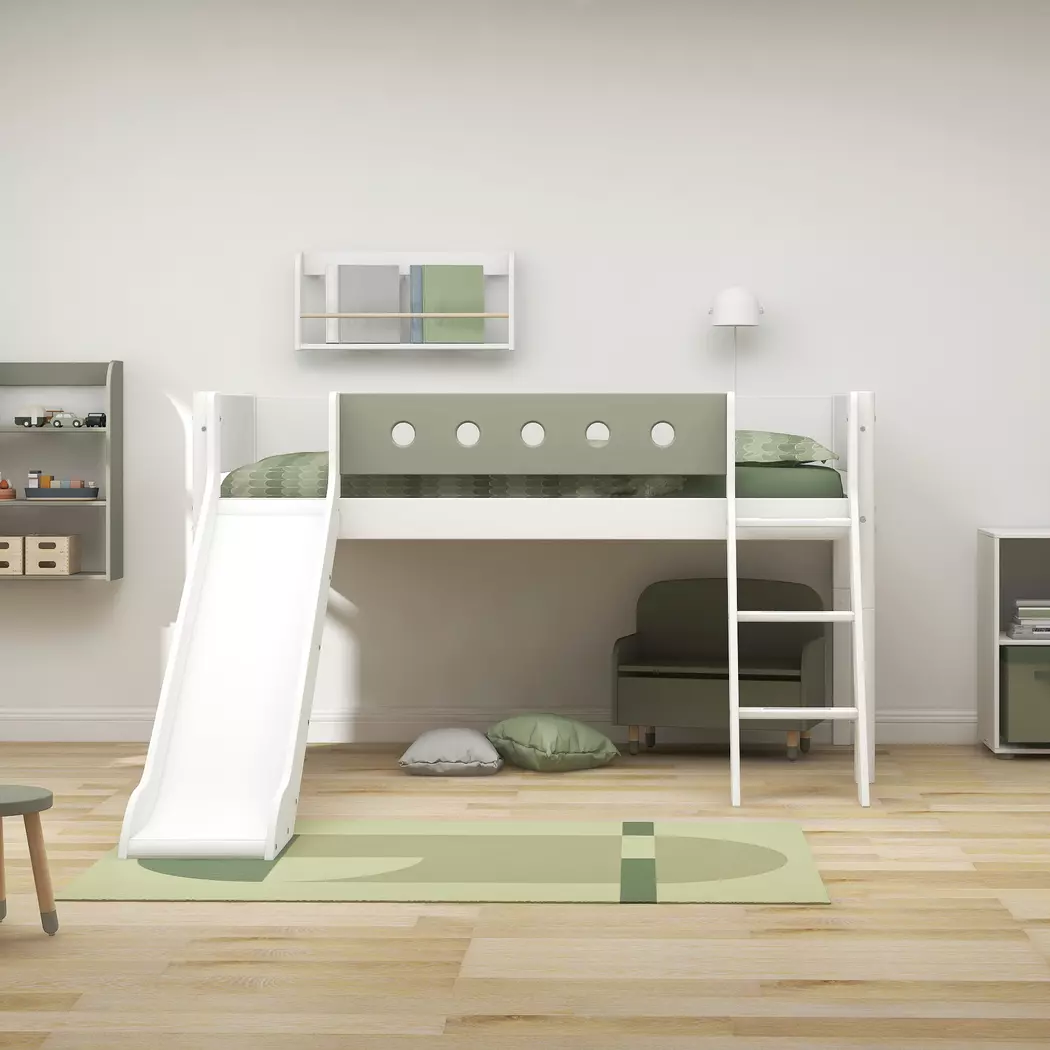 Spielbett White 90 x 200 cm