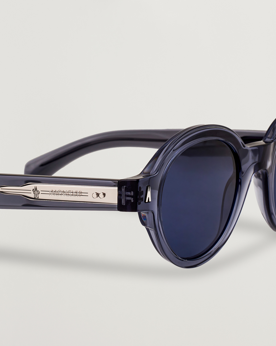 Moncler Lunettes Rondosa Sunglasses Shiny Blue