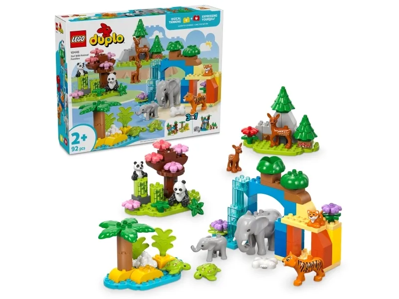 LEGO Duplo 10446 3-i-1 vilde dyrefamilier