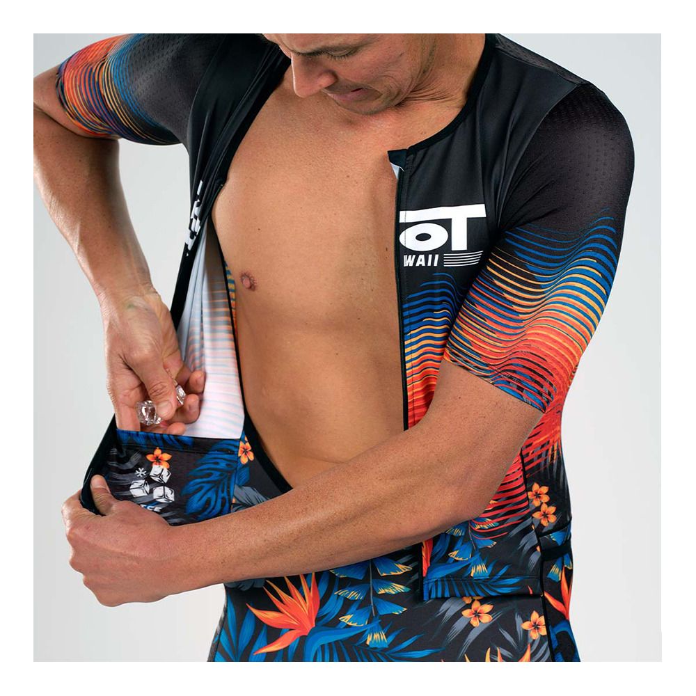 Zoot LTD TRI AERO FZ - Combinaison trifonction shorty Homme 40 years