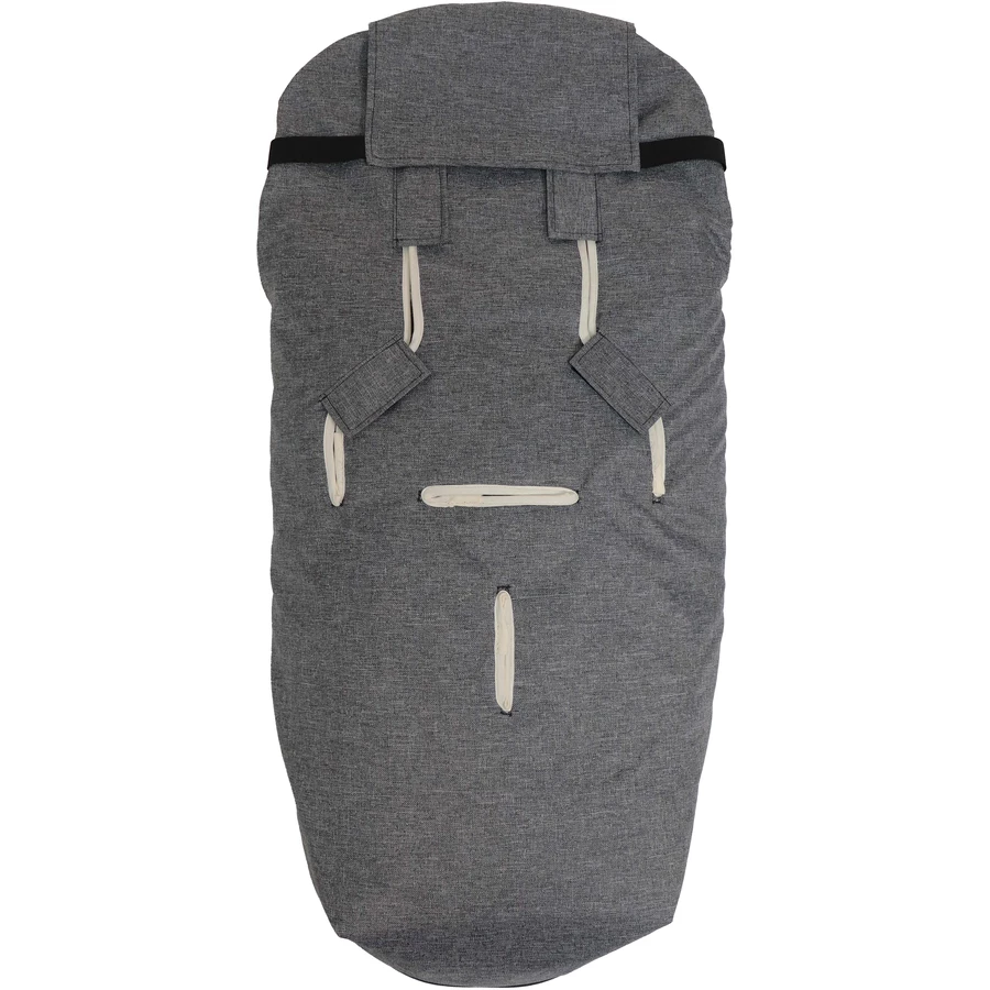 Kaiser Winterfußsack LOVE THE NATURE anthracite melange