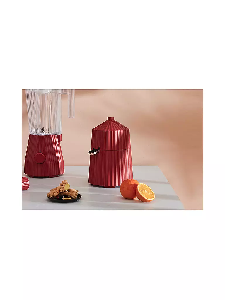 ALESSI Zitruspresse Plisse Rot MDL07/R rot