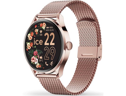 ICE WATCH - Montre connectée Smart 2.0 or rose Bracelet milnais (023394)
