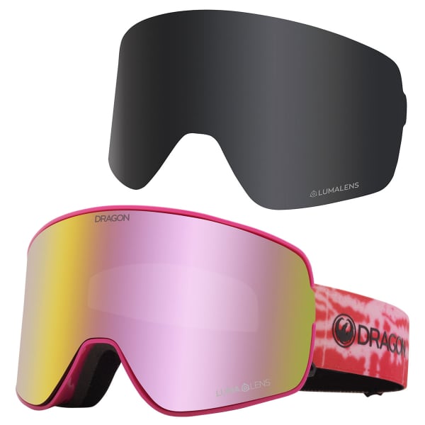 Masque de ski DRAGON NFX2 PINK/BLACK