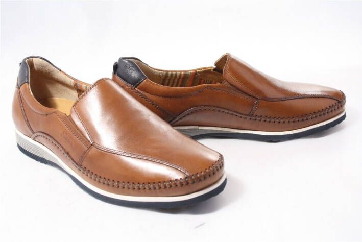 Sioux 37842 Cognac G-Wijdte Instapschoenen