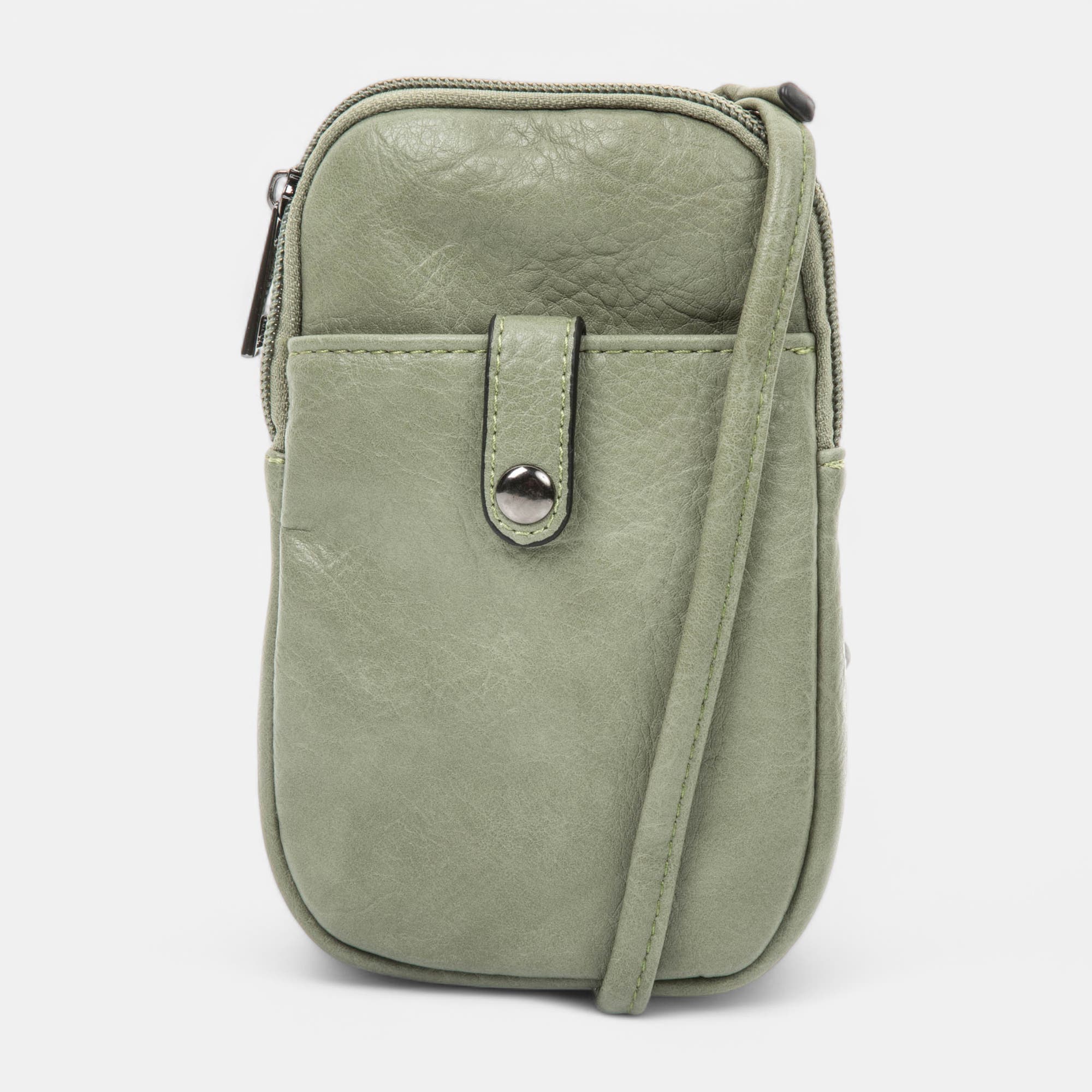 Pochette pour téléphone vert clair