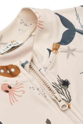 LIEWOOD Max UV-Drakt, Sea Creature/Sandy