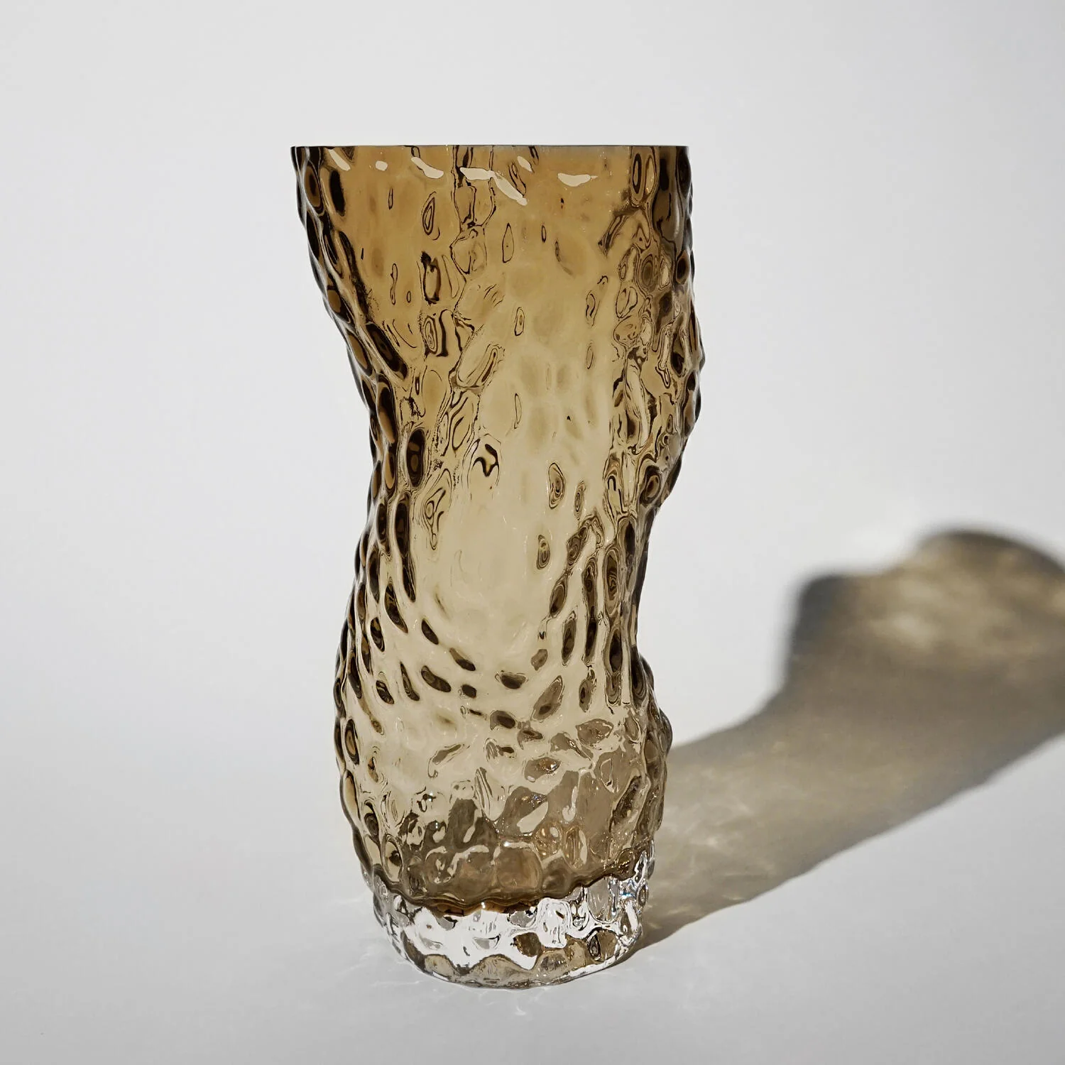 Hein Studio  Ostrea Rock Glass vase - Smoke