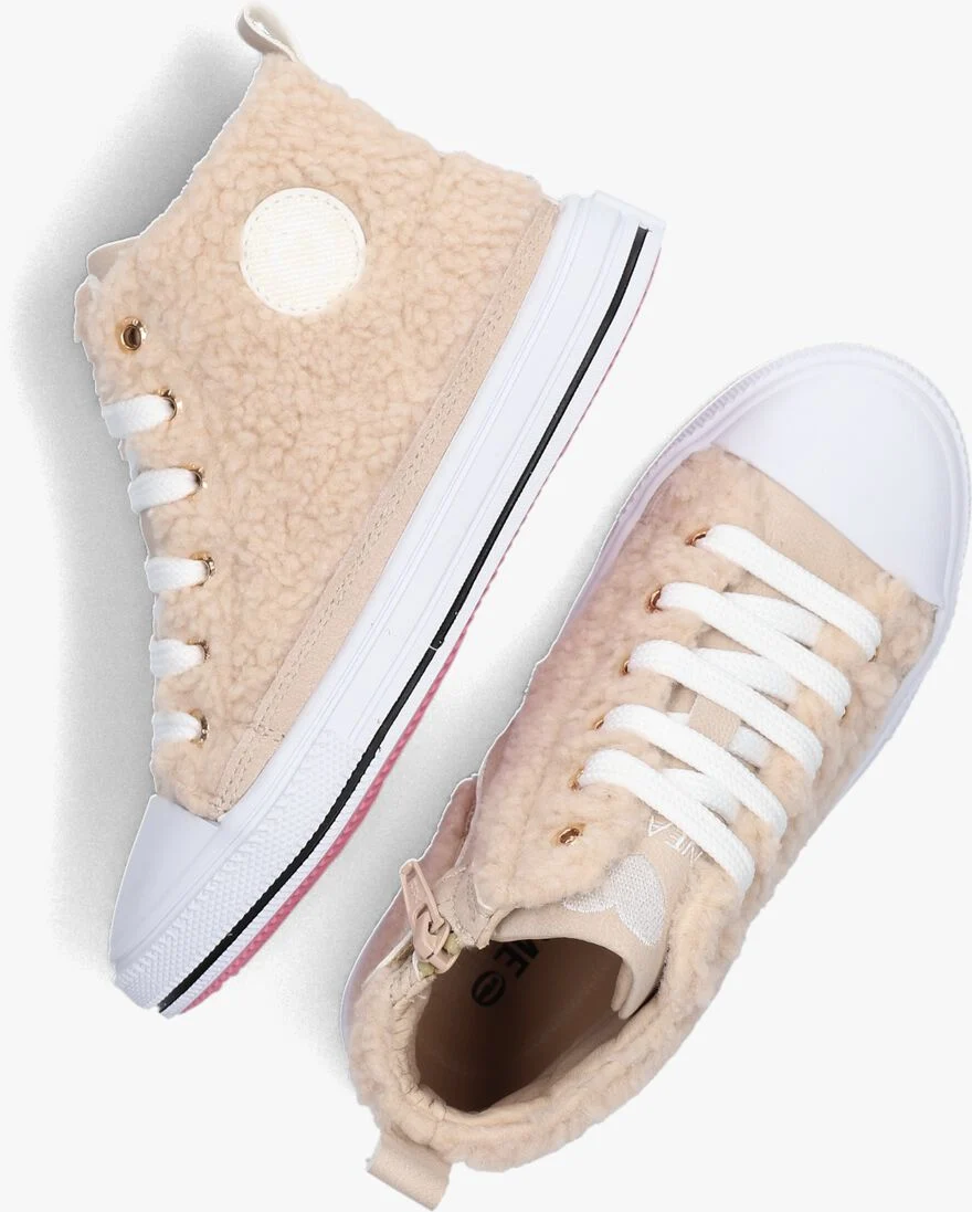 SHOESME beige shoesme hoge sneaker on23s265