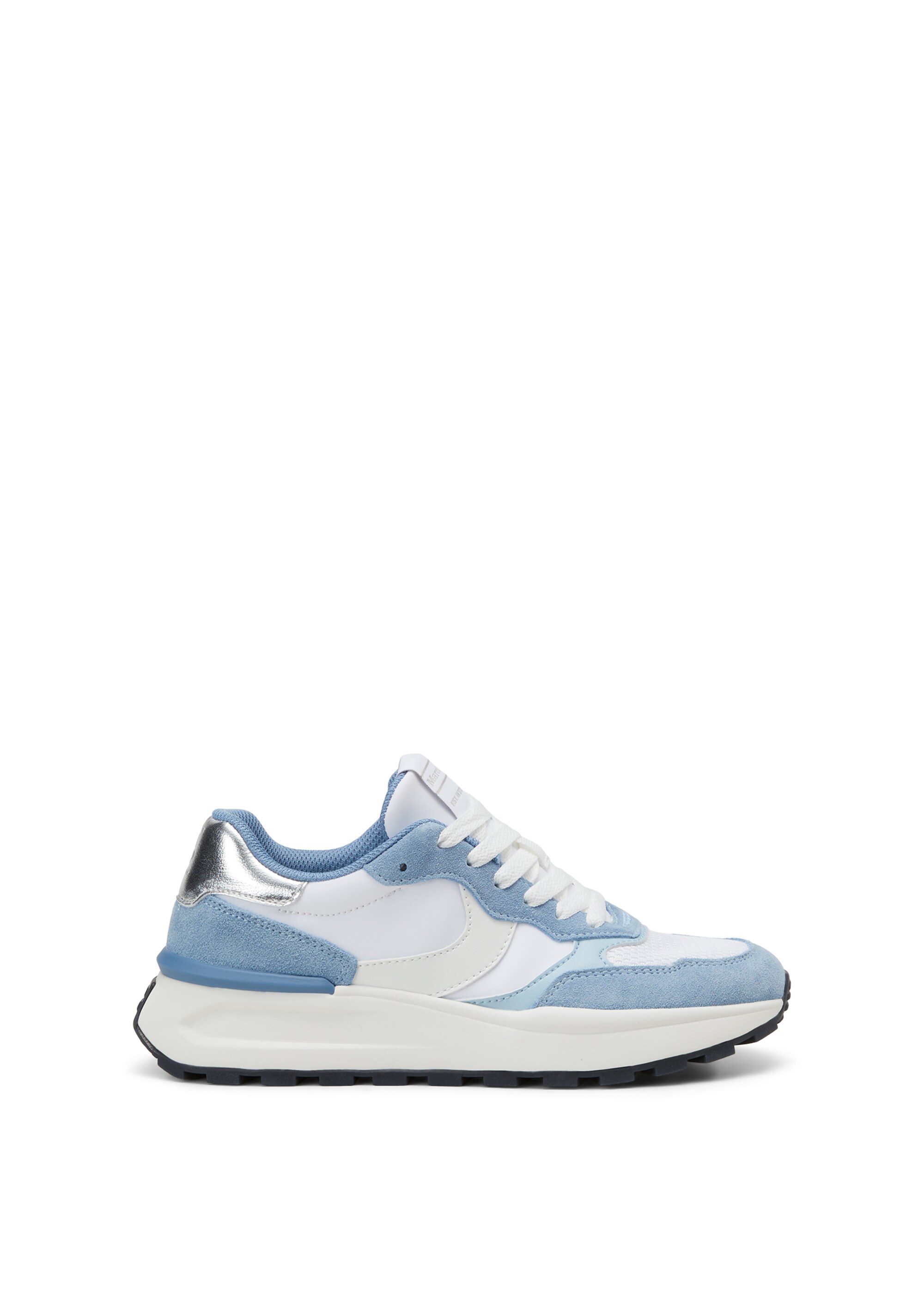 Sneaker mit Metallic-Details