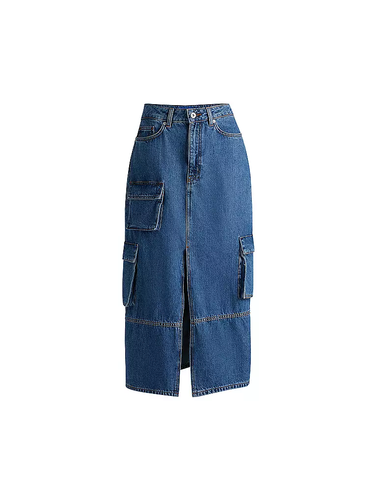 HUGO Jeansrock GESEA blau