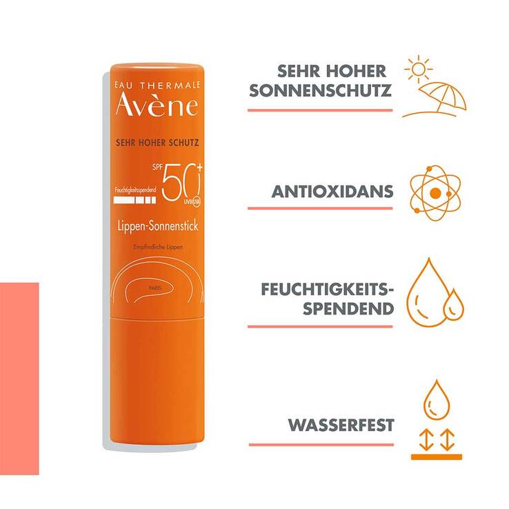 Avene Sunsitive Lippen Sonnenstick SPF 50 + , 3 g