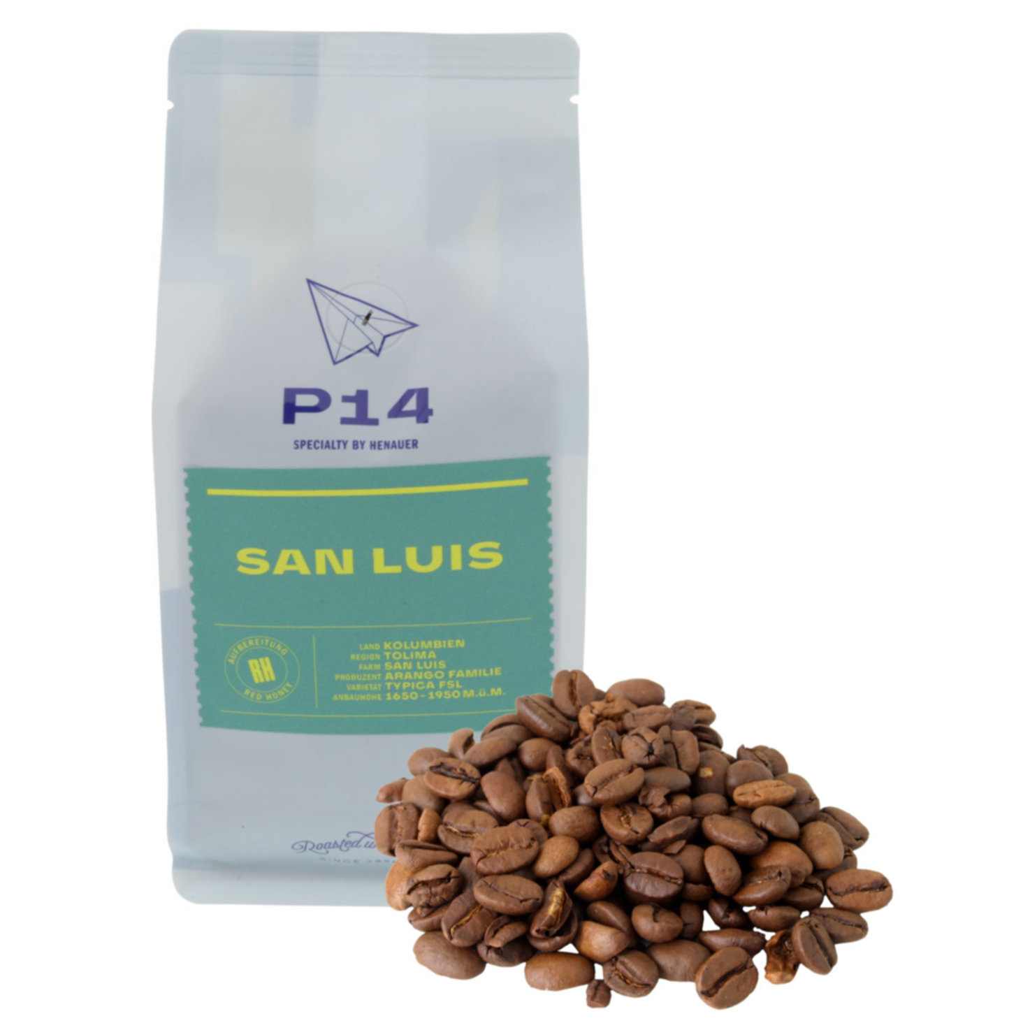 Henauer Bohnenkaffee San Luis
