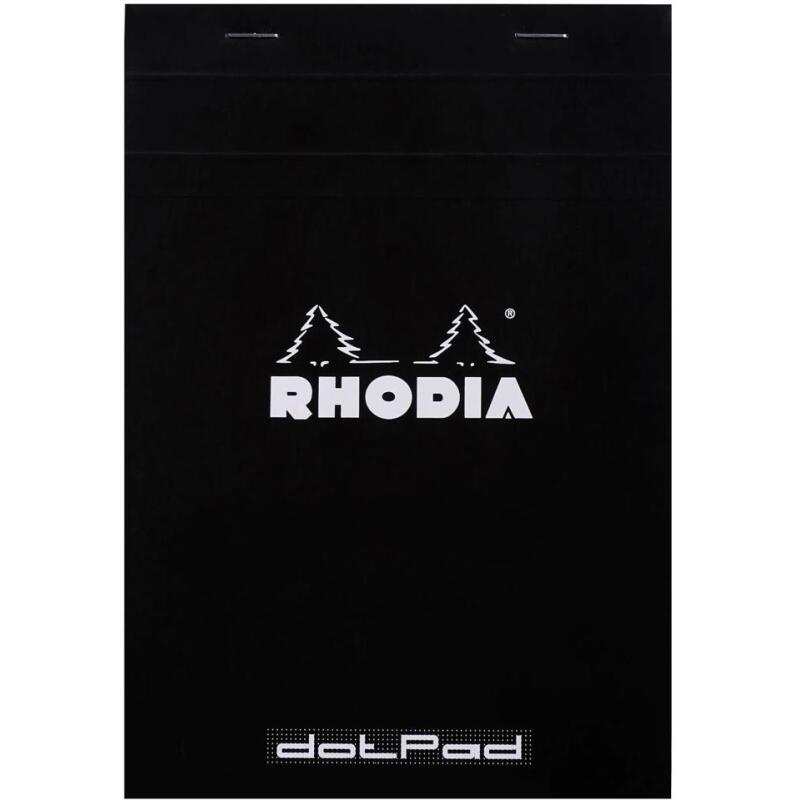 Bloc agrafé dotPad N°16 A5 80 feuilles DOT 80 g. - Noir