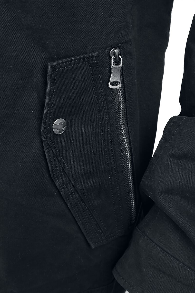 Good Goodbye | Black Premium by EMP Veste d'hiver