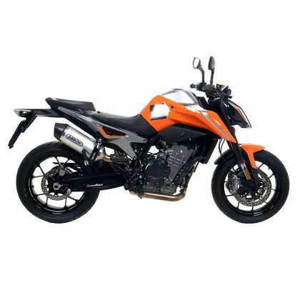 Silencieux Arrow Alu noir Race-tech embout carbone