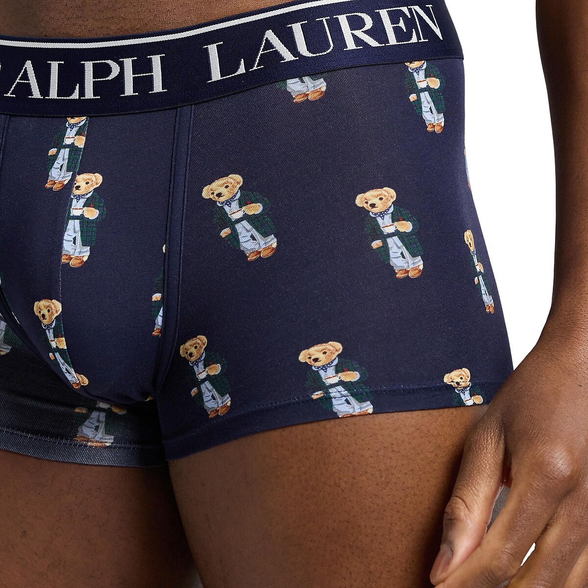 POLO RALPH LAUREN<br>Conjunto de 2 cuecas boxer de algodão elástico
