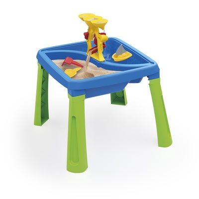 DOLU Sand, Water & Creativity 3-in-1 Lekebord, Blå/Grønn